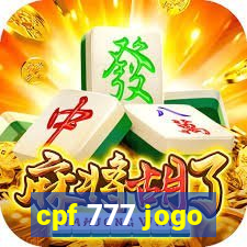 cpf 777 jogo